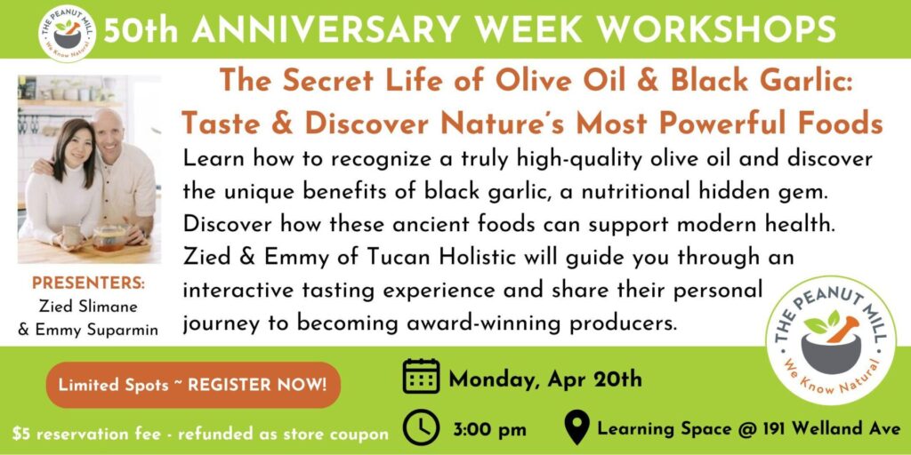 The Secrets of Olive Oil & Black Garlic: Discover Nature's Powerful Foods