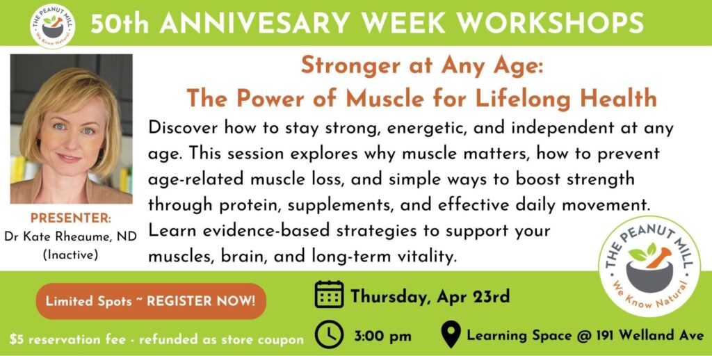 Stronger at Any Age: The Power of Muscle for Lifelong Health